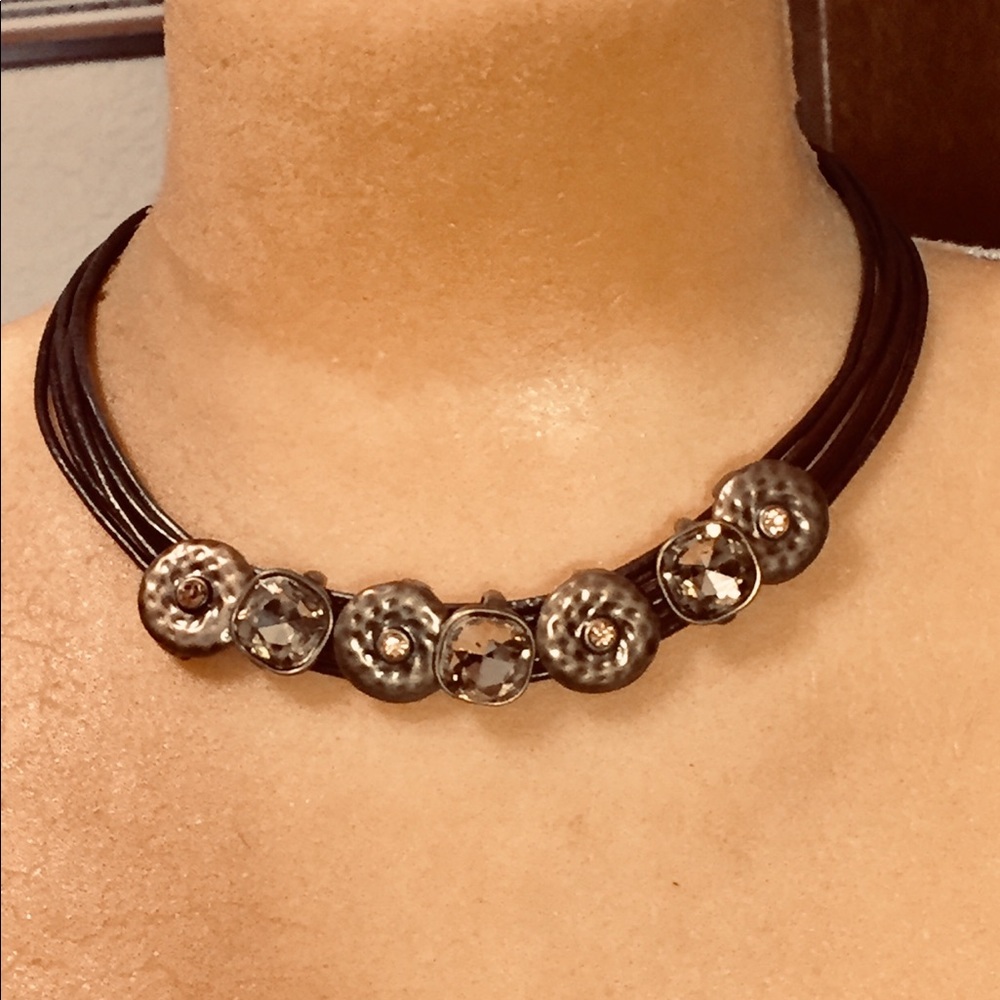 Sweet Lola brown cord necklace